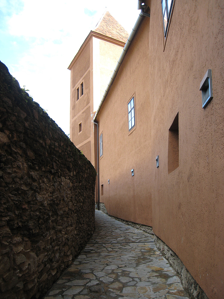 Koszeg, Castell, parets