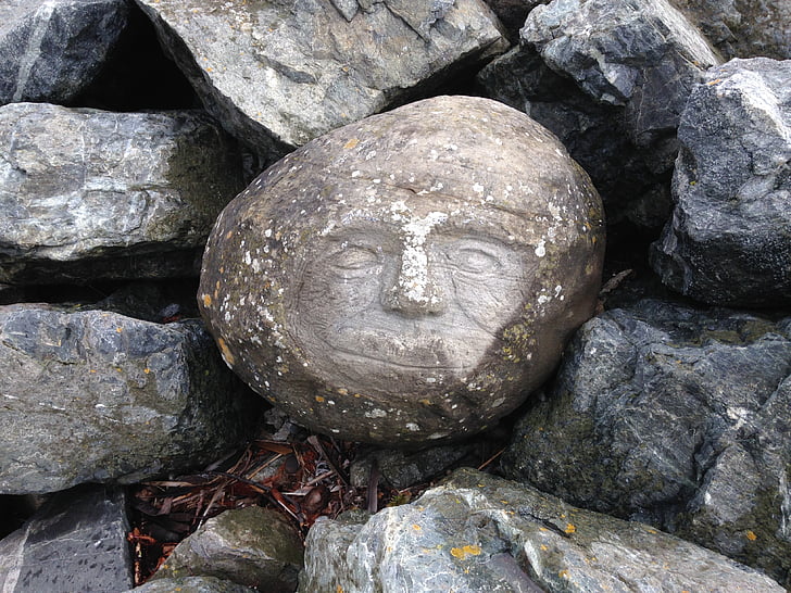 pedra, Colúmbia Britânica, Canadá, paisagem, Norte, ao ar livre, rocha