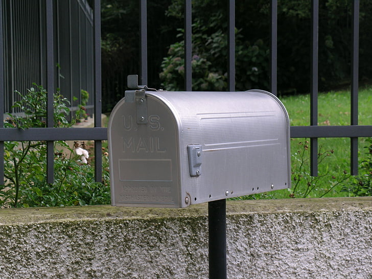 skrzynki pocztowej, Poczta, Korespondencja