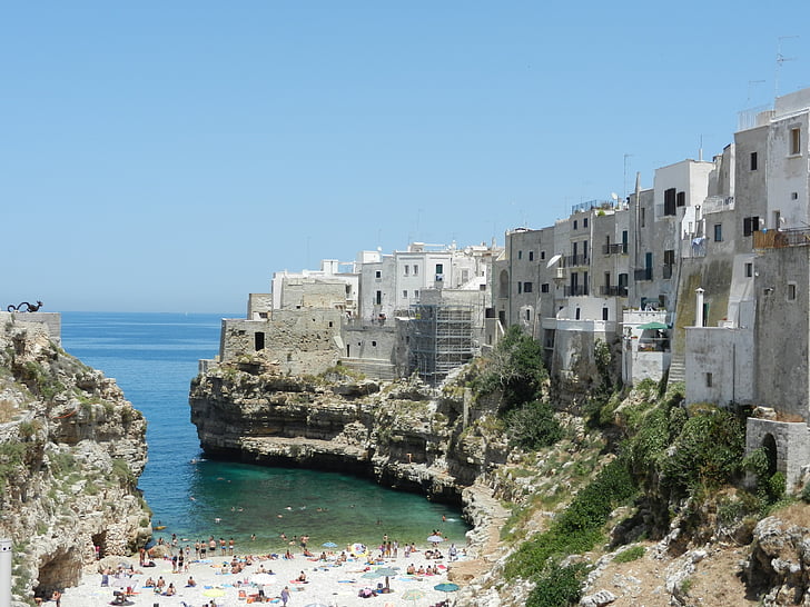 Puglia, morze, krajobraz, wakacje, Turystyka