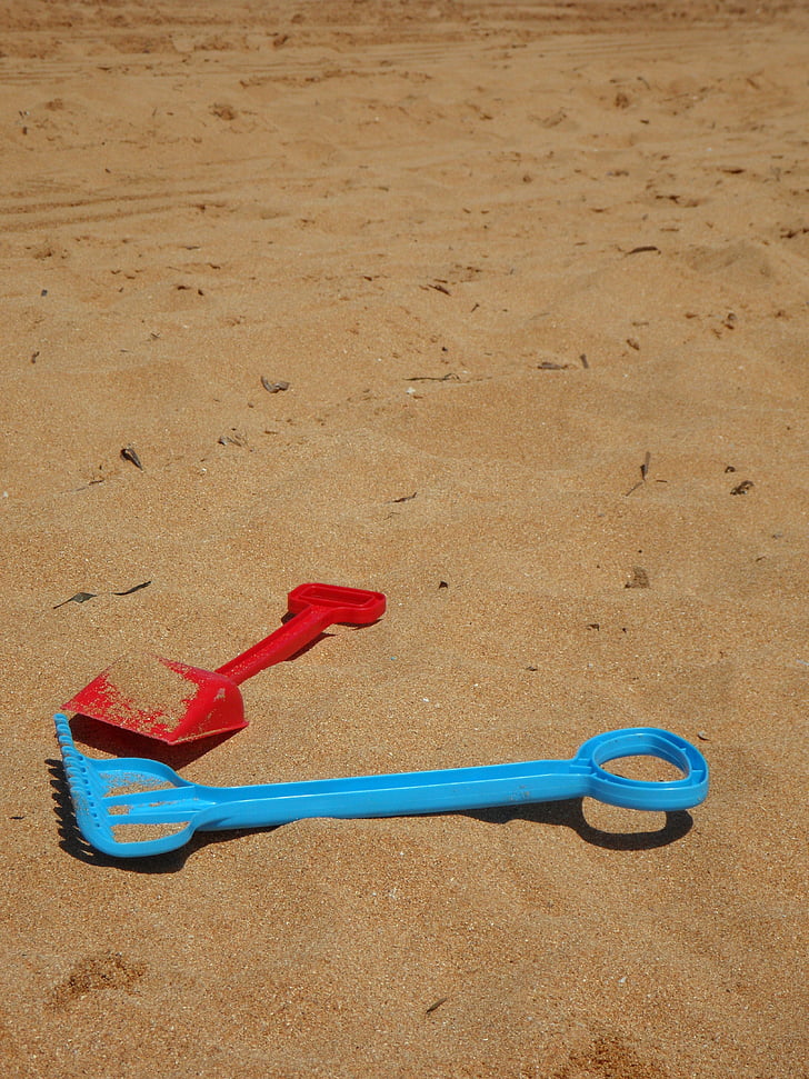 Лезо, обчислення, пісок, пісок іграшки, пляж, свято, дитина