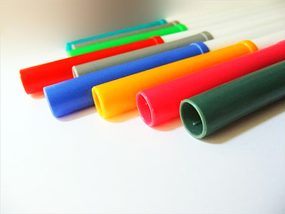 colour pens, felt tip pens, art, colours, plastics