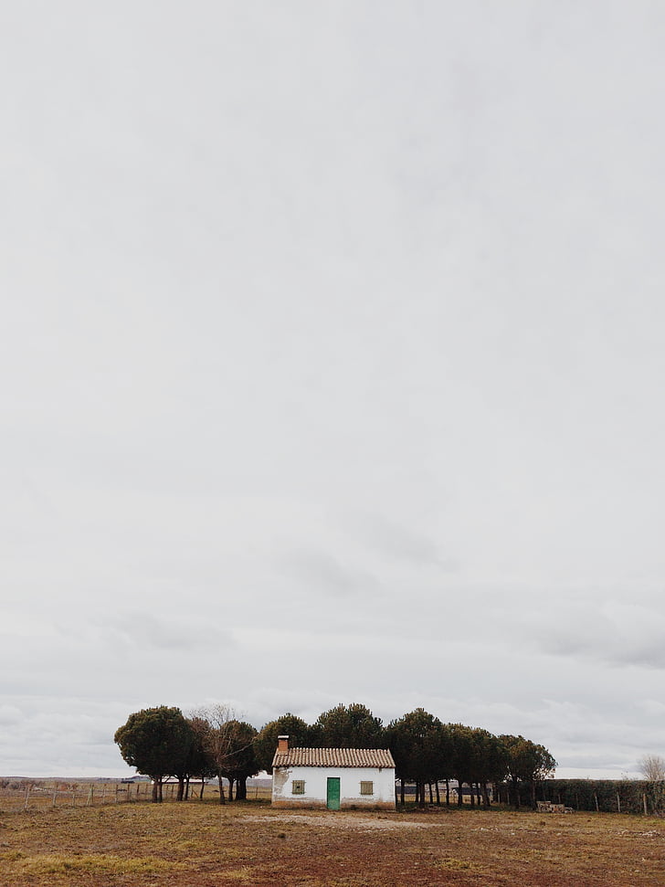nature, travel, adventure, clouds, sky, house, home