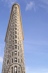 Verenigde Staten, New york, gebouwen, stad, Manhattan, Flatiron, toren