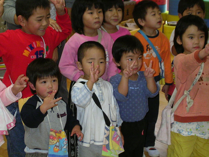 japan, kids, cute