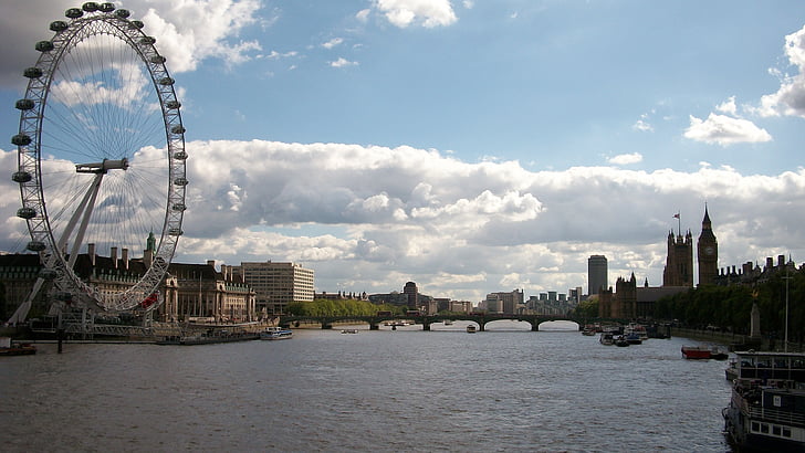 Storbritannien, London, London eye