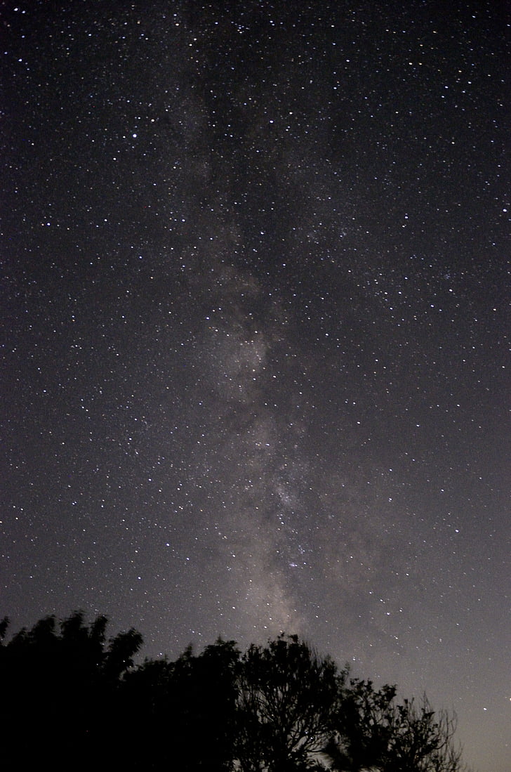 Milchstraße, Sterne, am Nachthimmel, Japan, Nacht