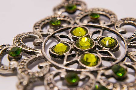 Smeraldo, pietra, orecchino, verde, natura, roccia, gioielli