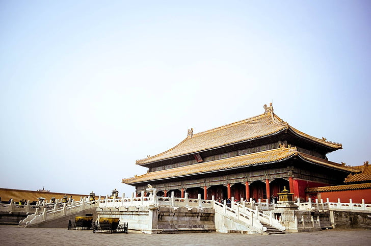 Pékin, interdit, Tourisme, Chine, l’Asie, architecture, Temple - bâtiment
