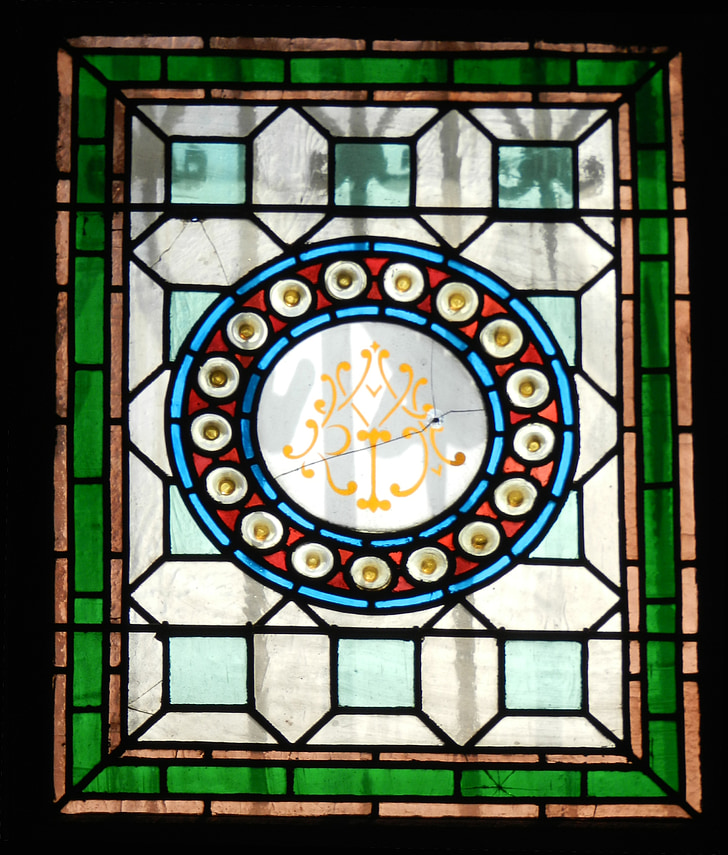 akna, kirik, klaas, Vitraaz aken, Värviline, religioon, Praha
