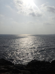 mar, céu, Ilha de Jeju
