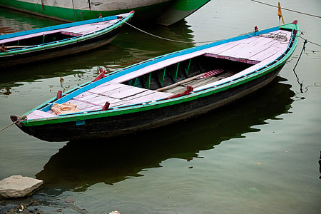 tekne, Hindistan, Ganji, Turizm, Balık tutma, su