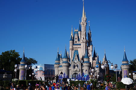 a Walt disney world, Cinderella's castle, mágikus Királyság