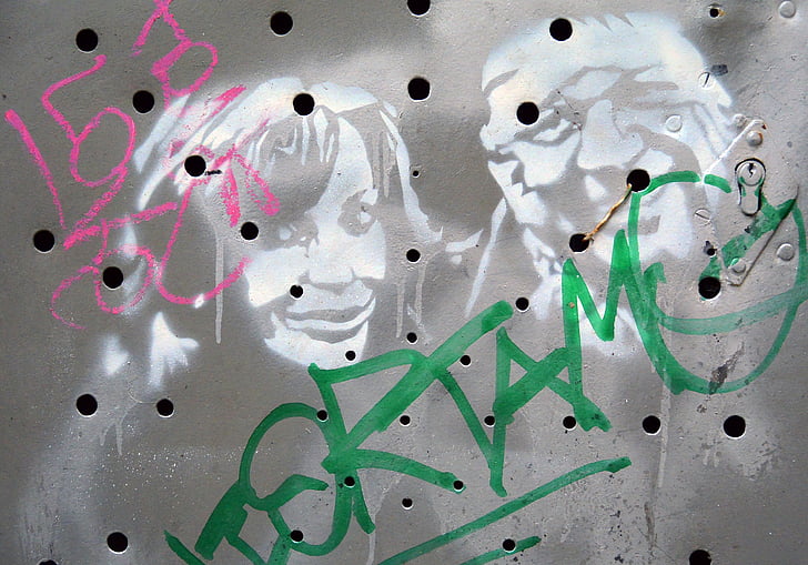tänavakunst, Urban art, Graffiti, seinamaaling, Art, Viin, värvitud sein