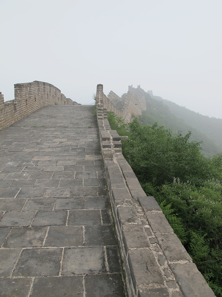 gran, paret, Xina, paret de xinès, arquitectura, punt de referència, Gran Muralla