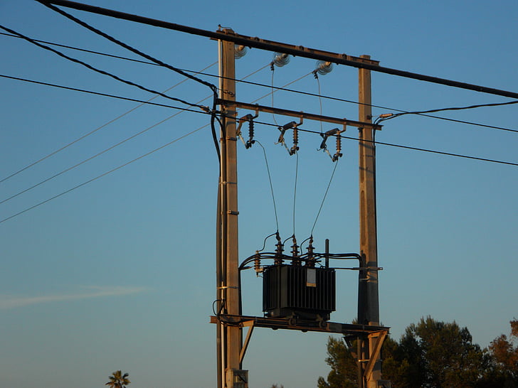 current, energy, transformer, power line, electricity, power supply, power poles