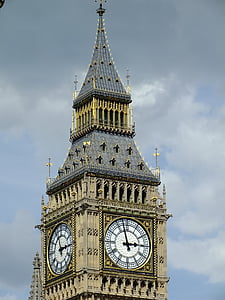 Londyn, Big ben, Westminster, Wielka Brytania, punkt orientacyjny, Anglia, atrakcje turystyczne
