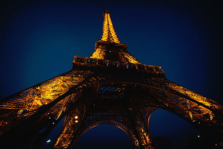 llocs, punt de referència, arquitectura, estructura, París, Europa, Eiffel