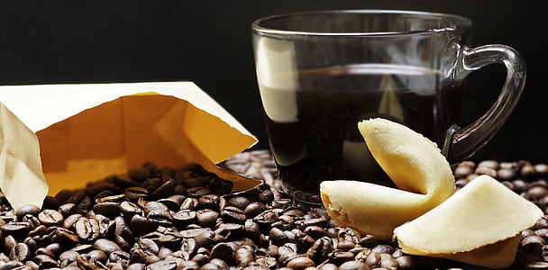 zrna kave, šalica za kavu, kup, kava, zadovoljstvo, grah, kofein