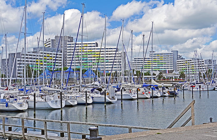 recreational facility, damp 2000, marina, sailing yachts, apartmen homes, apartments, hotel