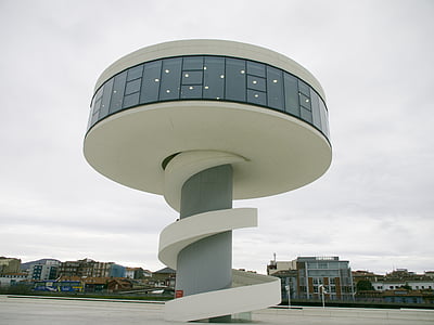 restaurante, Niemeyer, Avilés, Torre