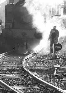 rongi, Steam, vedur, raudtee, transport, mootor, raudtee