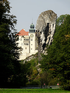 Pieskowa skała castle, Polandia, Castle, Monumen, museum, arsitektur
