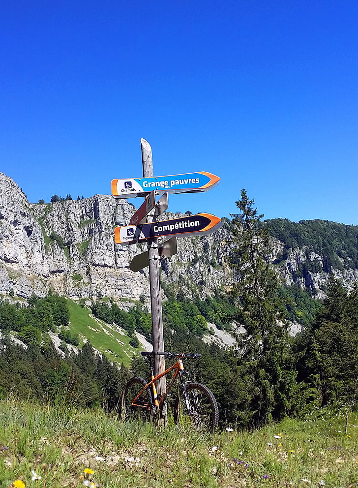 Mountain bike mountain, Jura, mountainbike, natuur