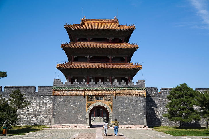 shenyang beiling, zhaoling tomb, ancient architecture, culture, history
