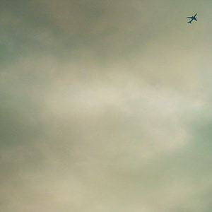 飛行機, 空, 抽象的な, 雲, 空気, 飛行機, 旅行