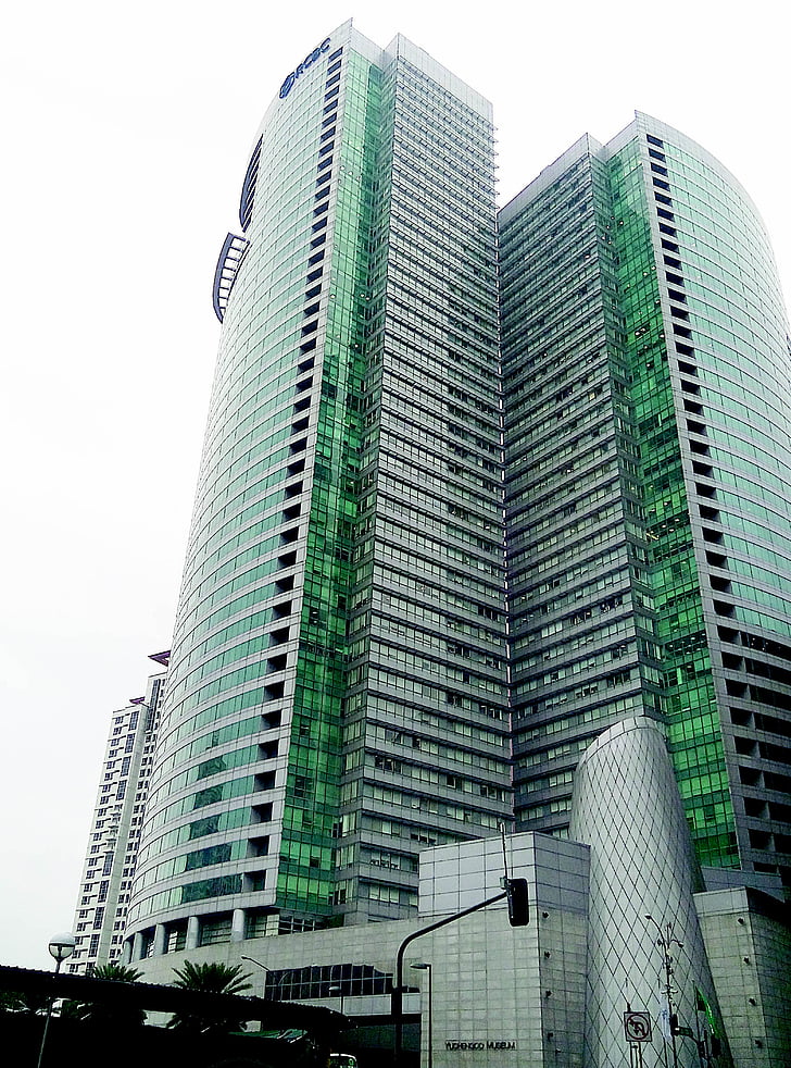 Turm, Yuchengco museum, Makati, Philippinen, Gebäude, Architektur, Bezirk