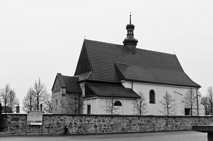 dziekanowice, kostel, Romantika, Architektura, staré, Historie