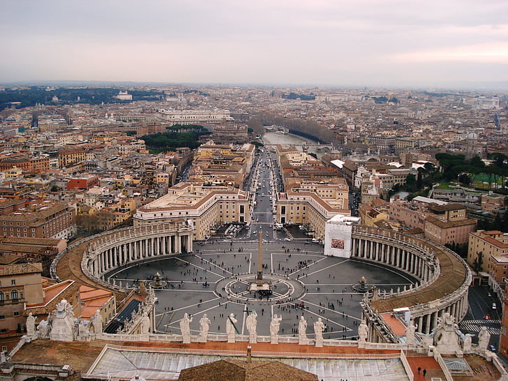 square, monument, vatican