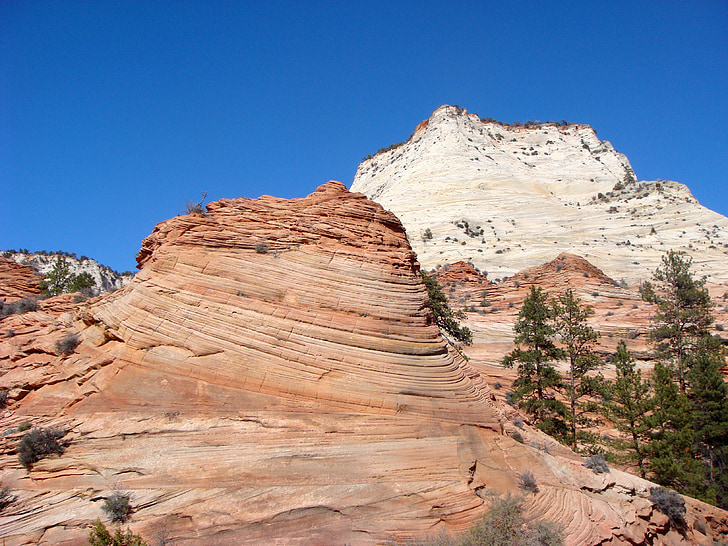 Zion nationalpark, national park, klippeformation, Amerika, USA, landskab, Utah