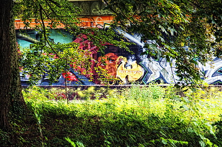 graffiti, wall painting, spray, art, hauswand, painting, sprayer