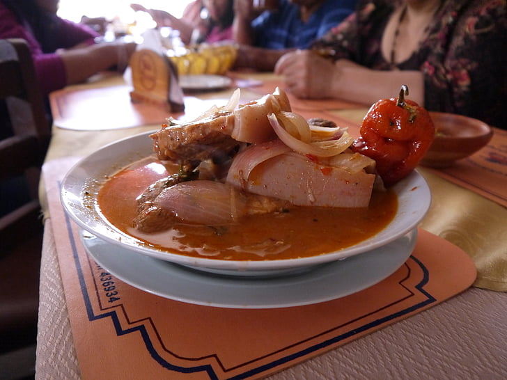 soyunma, Arequipa, Peru, Gıda