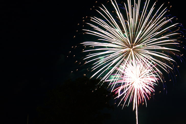 focs artificials, dia de la independència, 4 de juliol, independència, juliol, celebració, Amèrica