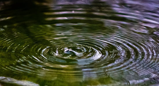 agua, de la gota, paz, naturaleza, reflexión, Resumen, fondos