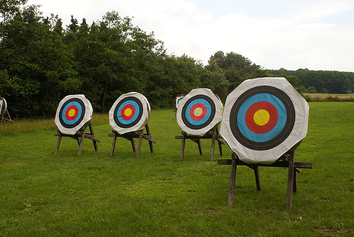 archery, arrows, bow square, tournament, olympic, arch, compound
