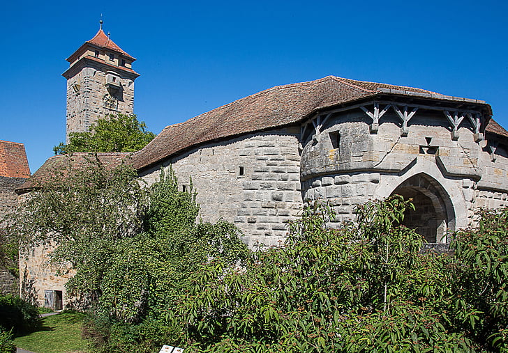 Rothenburg des sourds du Canada, Hôpital bastei, forteresse, Château