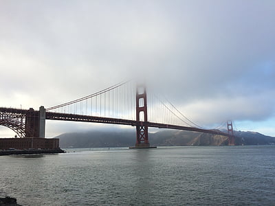 jūra, Golden gate tiltas, Architektūra, San Franciskas