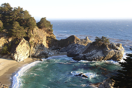 julia pfeiffer burns, booked, sea, state park, usa, west, the west