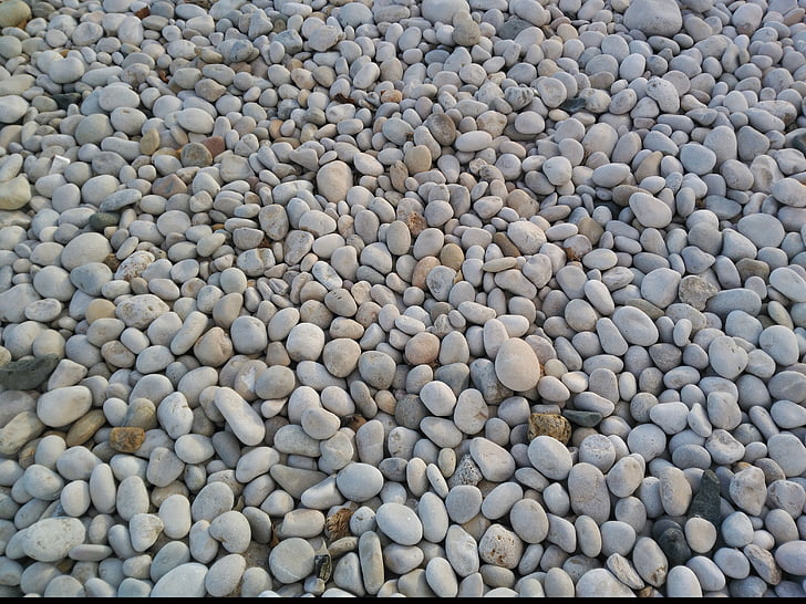 pedres, platja, roques, paisatge