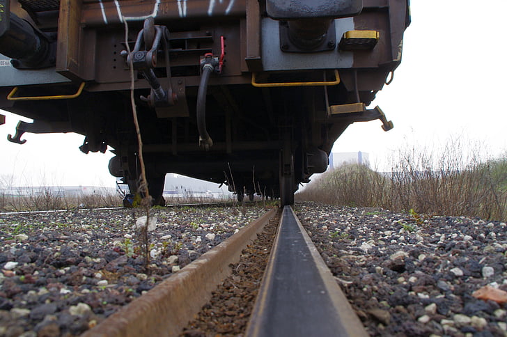 railway, rail, track, railway rails