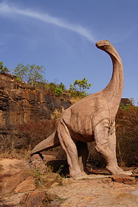 dinozaur, Mali, Bamako, niebo, promień, olbrzym
