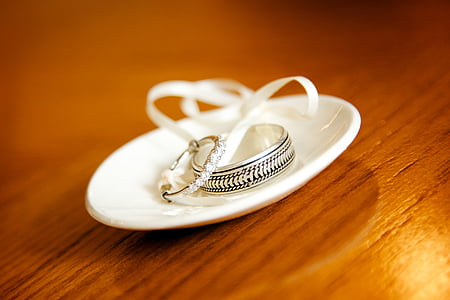 prstan, Poroka, band, praznovanje, Romantični, svetleči, diamant