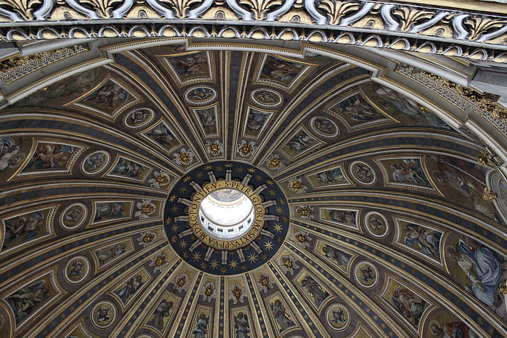 kubbe, Vatikan, Roma, St peter's basilica