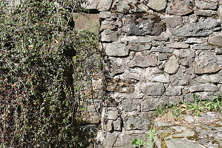 texture, stone, wall, old, lapsed, dilapidated, nature