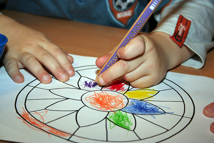 ребенок, краска, красочные, Цвет, живопись, PIN-код изображения, рука