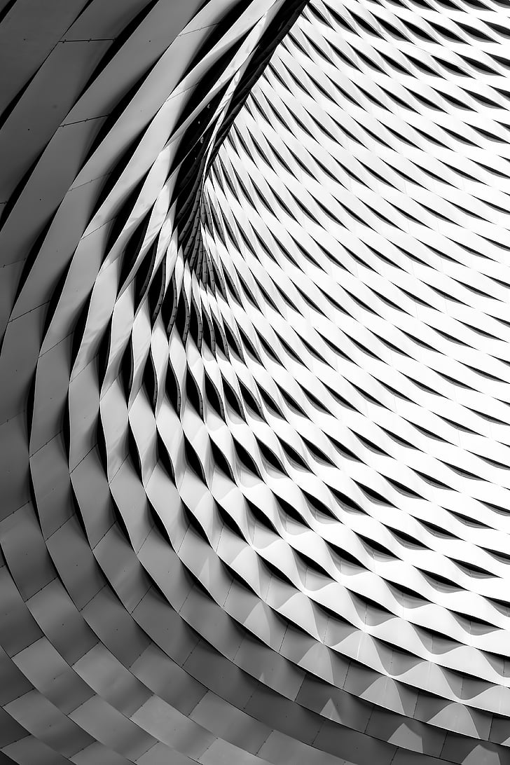 abstract, art, black, white, black and white, pattern, backgrounds
